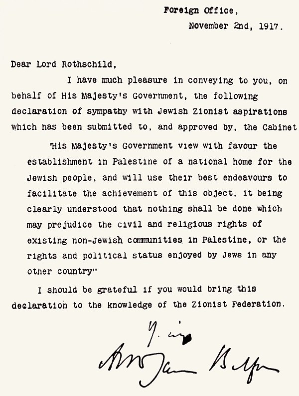 600px-Balfour_declaration_unmarked.