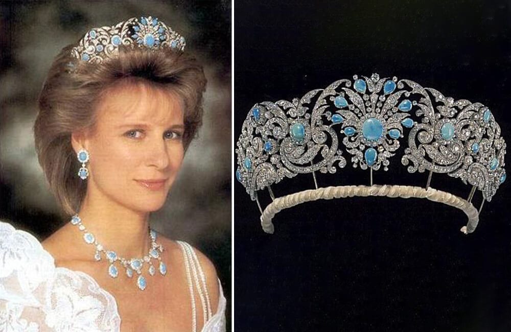 Article-Images-RoyalJewels-The-Teck-Turquoise-Tiara-Birgitte-Duchess-of-Gloucester-1.