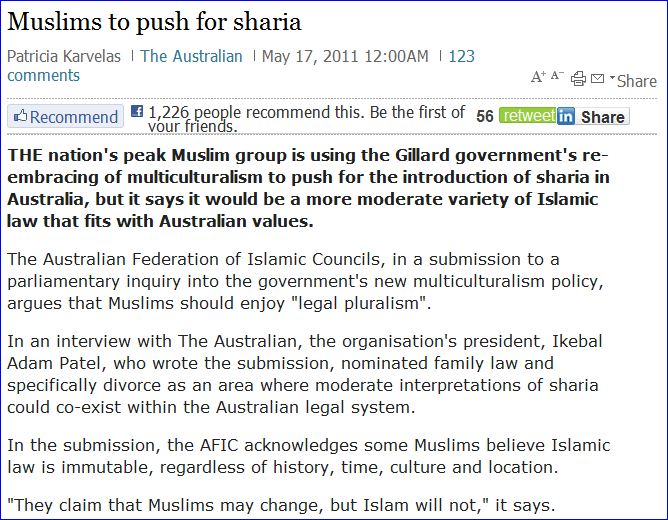 australian-muslims-push-for-sharia-17-5-20111.