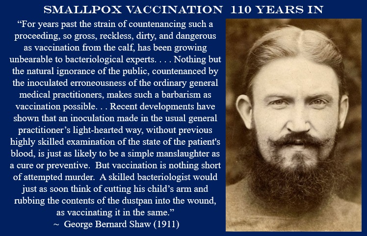 bernard-shaw-small-pox-vaccines.