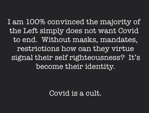 covidisacult.