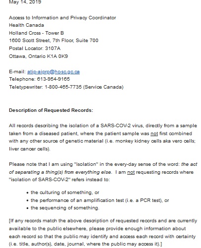 FOI-Health-Canada-May-14-2020-isolation.