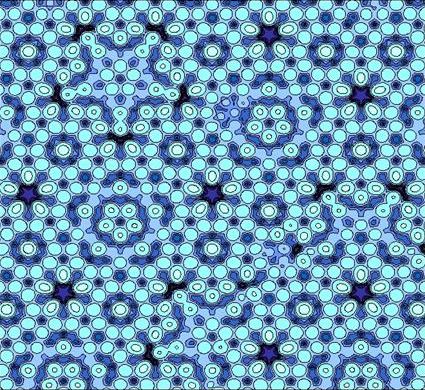 Quasicrystal.