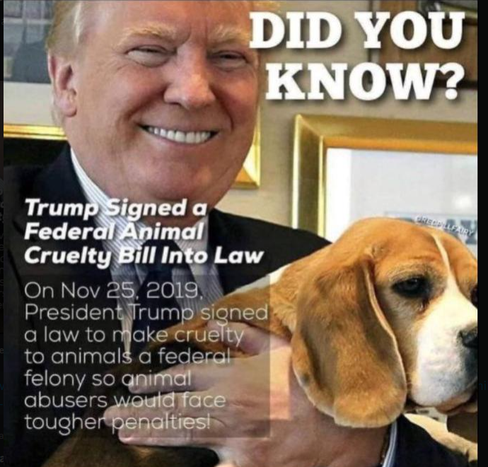 trumplovestheanimals.